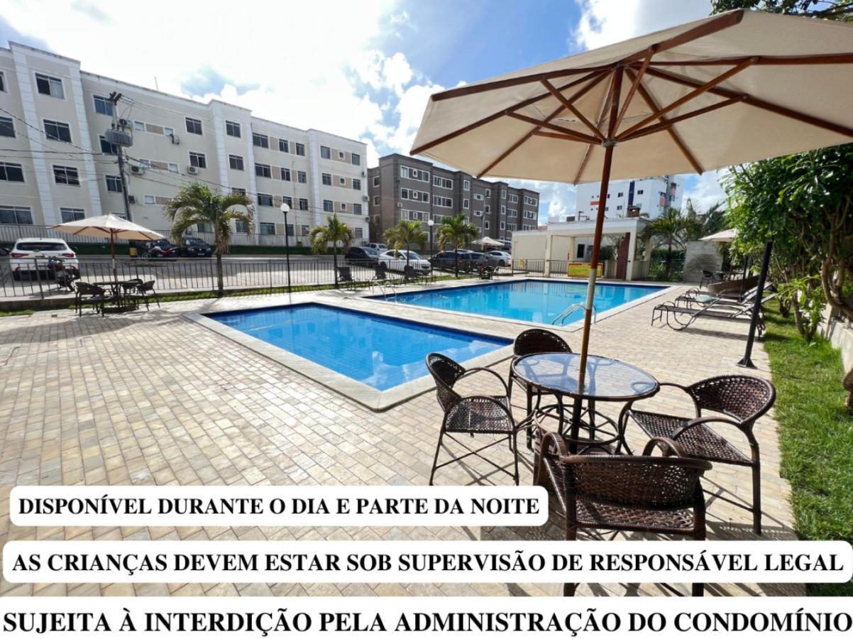Apartamento Térreo com Varanda e Mobiliado João Pessoa Exterior foto
